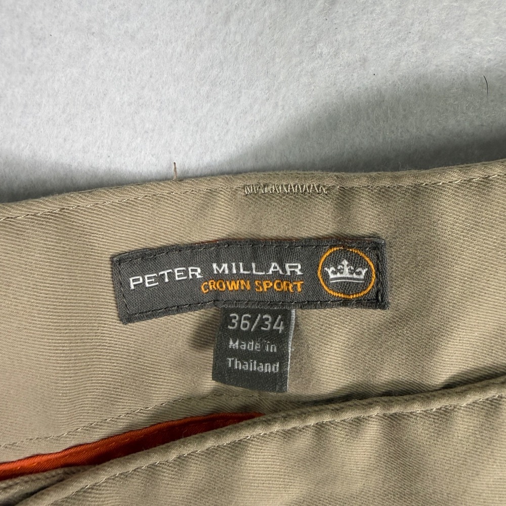 LOT OF 2 Peter Millar Crown Sport EB66 Pants 36x25 Cropped Performance Bundle - Picture 4 of 14